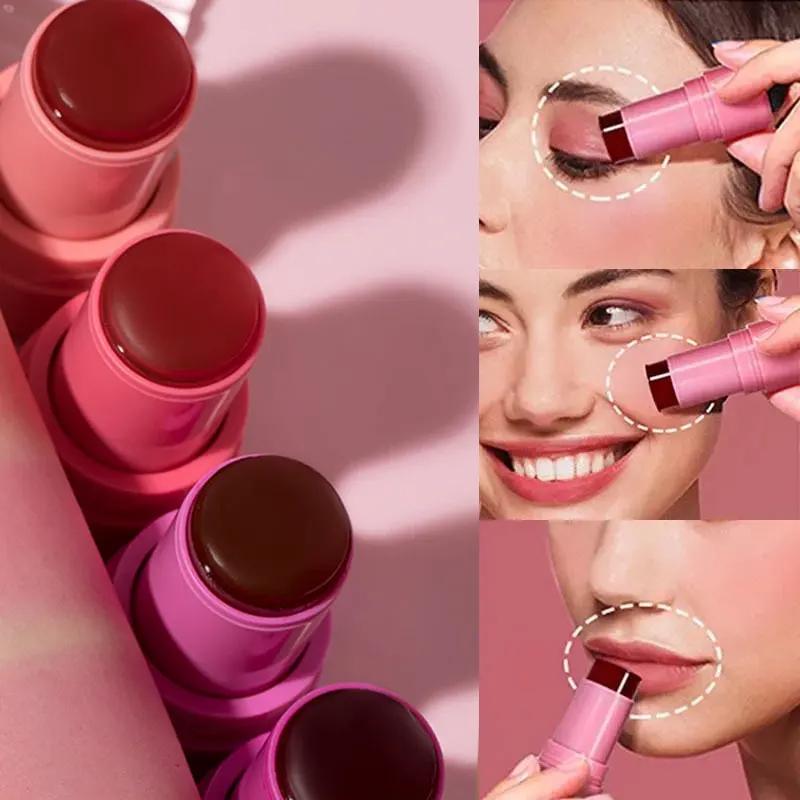 Jelly tint 3 en 1 labial rubor contorno